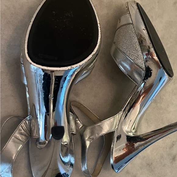 Platform heels 5 inch Silver - Picture 5 of 5